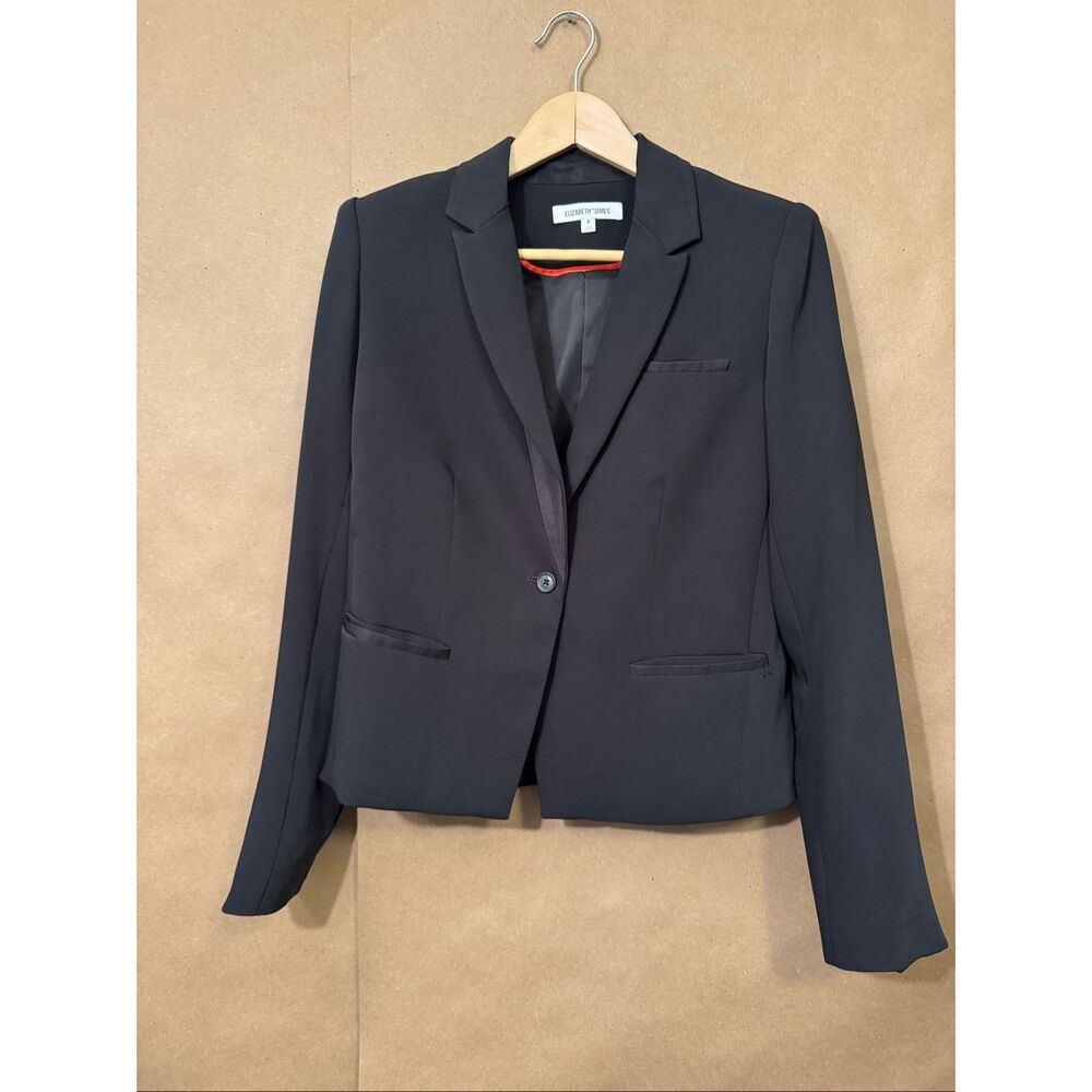 Elizabeth & James Black Blazer MSRP:$465